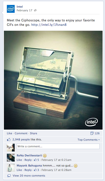 intel post op facebook