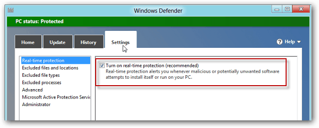 Windows Defender in Windows 8 Bevat MSE