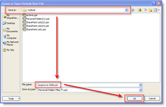 How-To PST-bestanden maken met Outlook 2003 of Outlook 2007