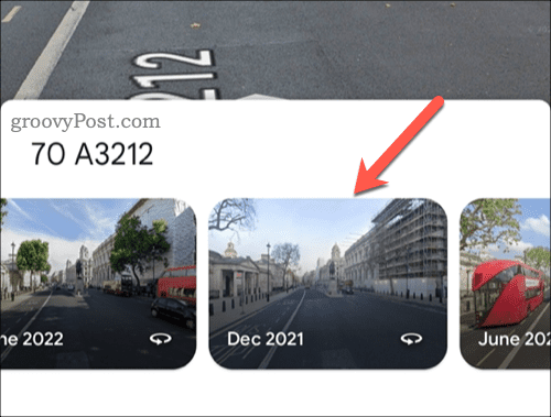 Selecteer oudere Street View-afbeeldingen in Google Maps