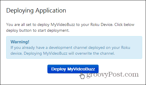 Implementeer MyVideoBuzz