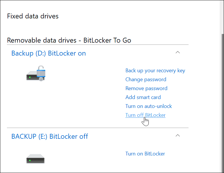 gebruik BitLocker to Go op Windows 11