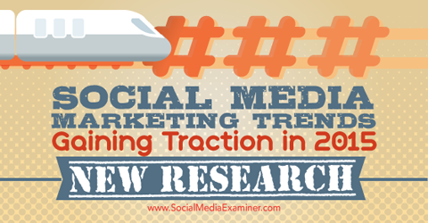 onderzoek naar trends in social media marketing