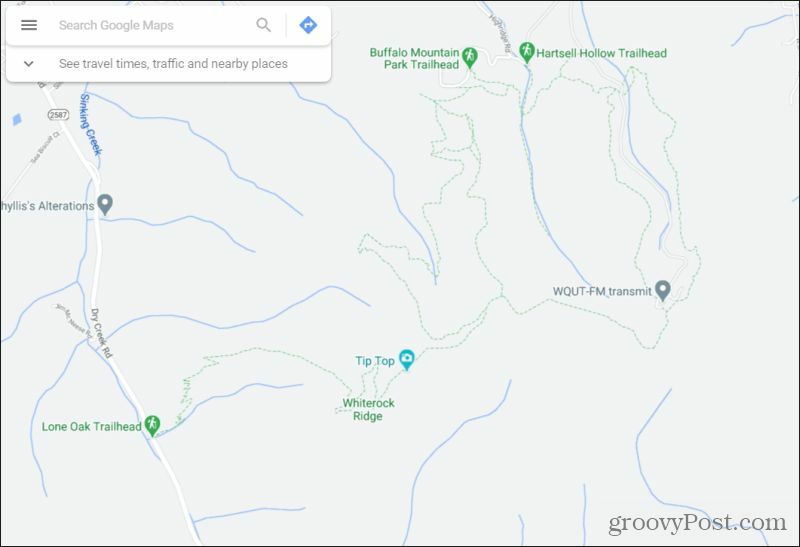 routes in google maps