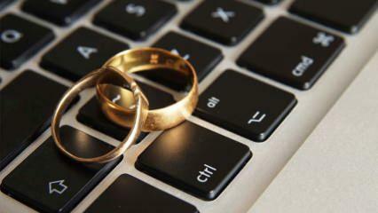 Is het mogelijk om te trouwen door online te vergaderen? Is het toegestaan ​​om elkaar te ontmoeten en te trouwen op sociale media?