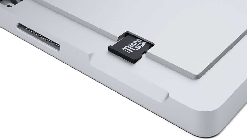 Microsoft Surface Microcard-lezer