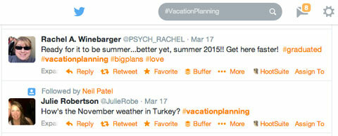 #vakantieplanning tweets