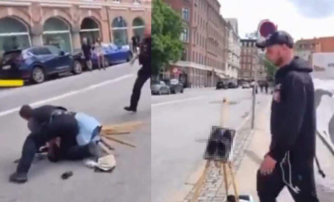 Politiegeweld tegen vrouwen die het verbranden van de koran in Denemarken niet willen toestaan!