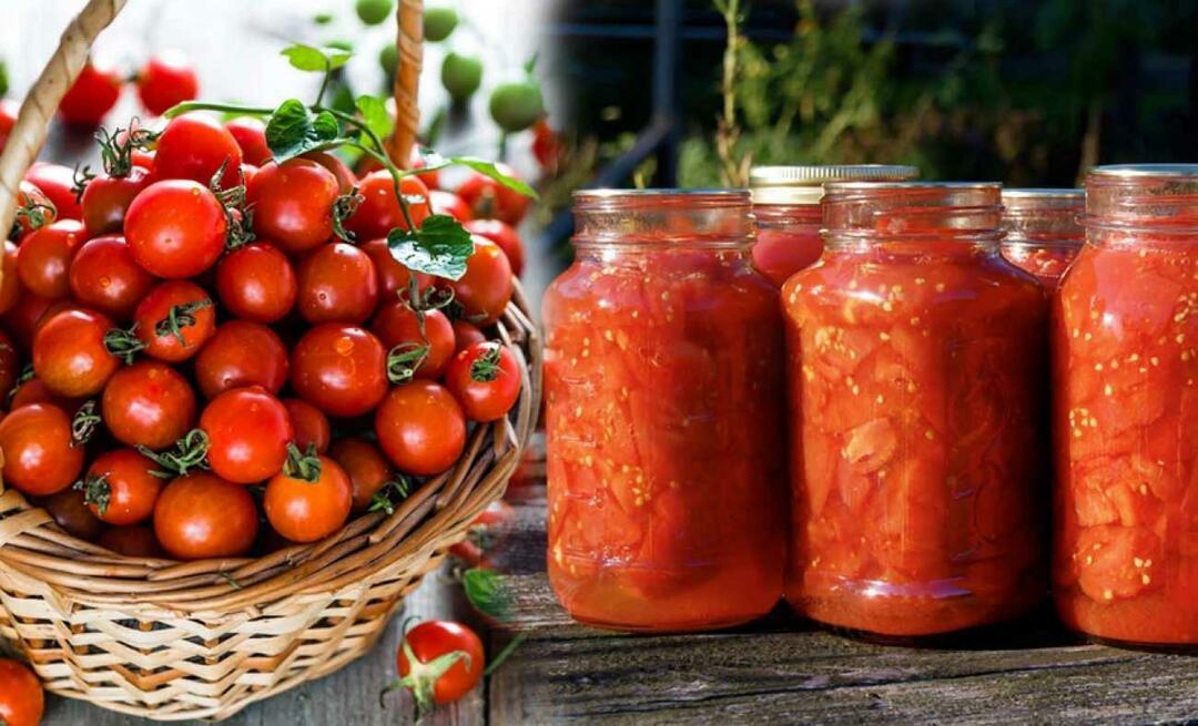 Hoe tomaten kiezen? Hoe Menemenlik-tomaten kiezen? 6 tips voor tomaten uit blik