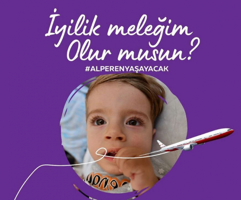 SMA-patiënt Alperen Karakoç wacht op uw hulp! 'Adem naar Alperen!'