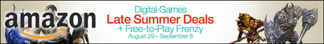 Amazon Late Summer Games Sale