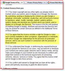 Servicevoorwaarden van Google LICENTIE geven privacy EN DE BOERDERIJ:: groovyPost.com weg