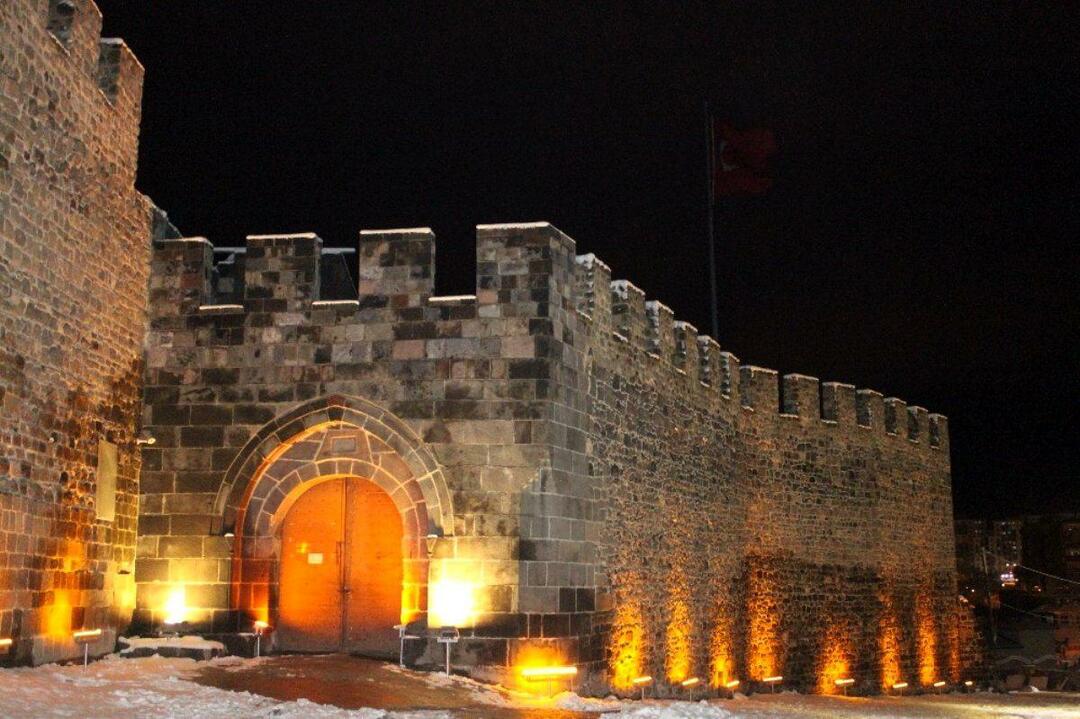 Kenmerken van het kasteel van Erzurum 