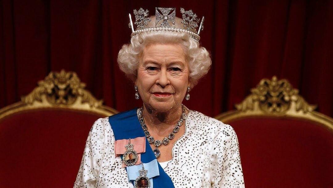 Koningin van Engeland II. Elisabeth