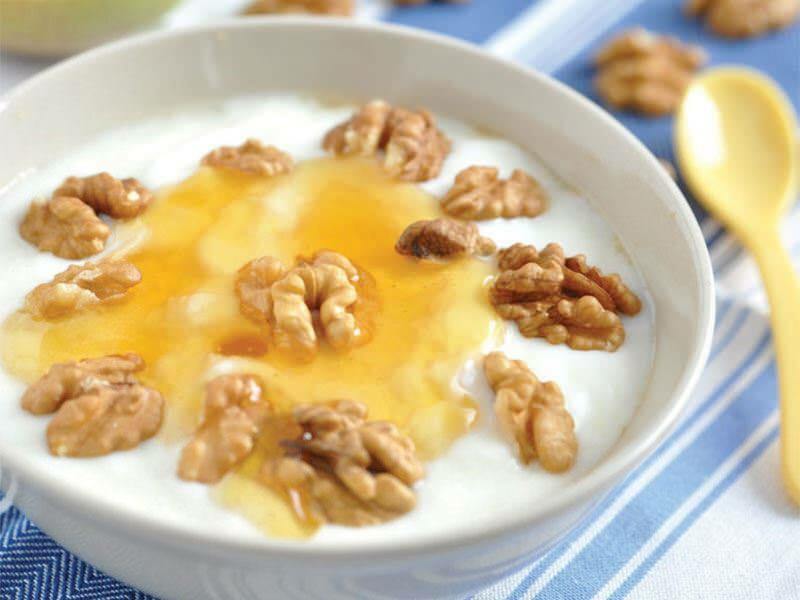 Walnoot yoghurt recept voor baby's