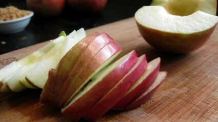 Hoe te voorkomen dat appel bruin wordt? 