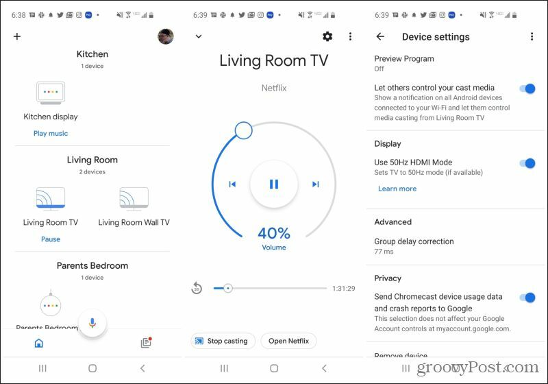 google home-app