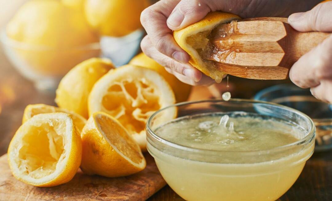 Wat kun je doen met de schil van een uitgeperste citroen? Gooi de citroenschil niet weg!