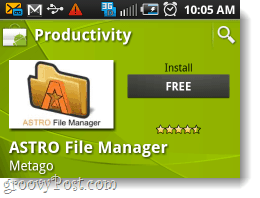Astro file manager gratis installatie