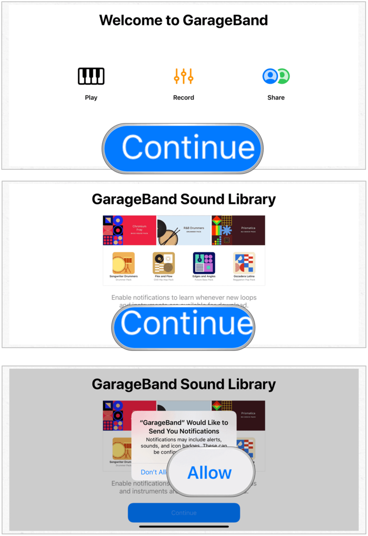 GarageBand op iPhone installeren