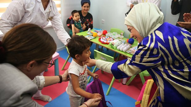 First Lady Erdoğan opent het Disability and Rehabilitation Centre