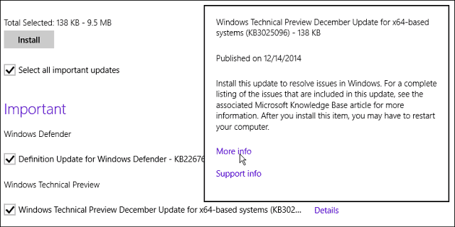 KB3025096 Windows-update