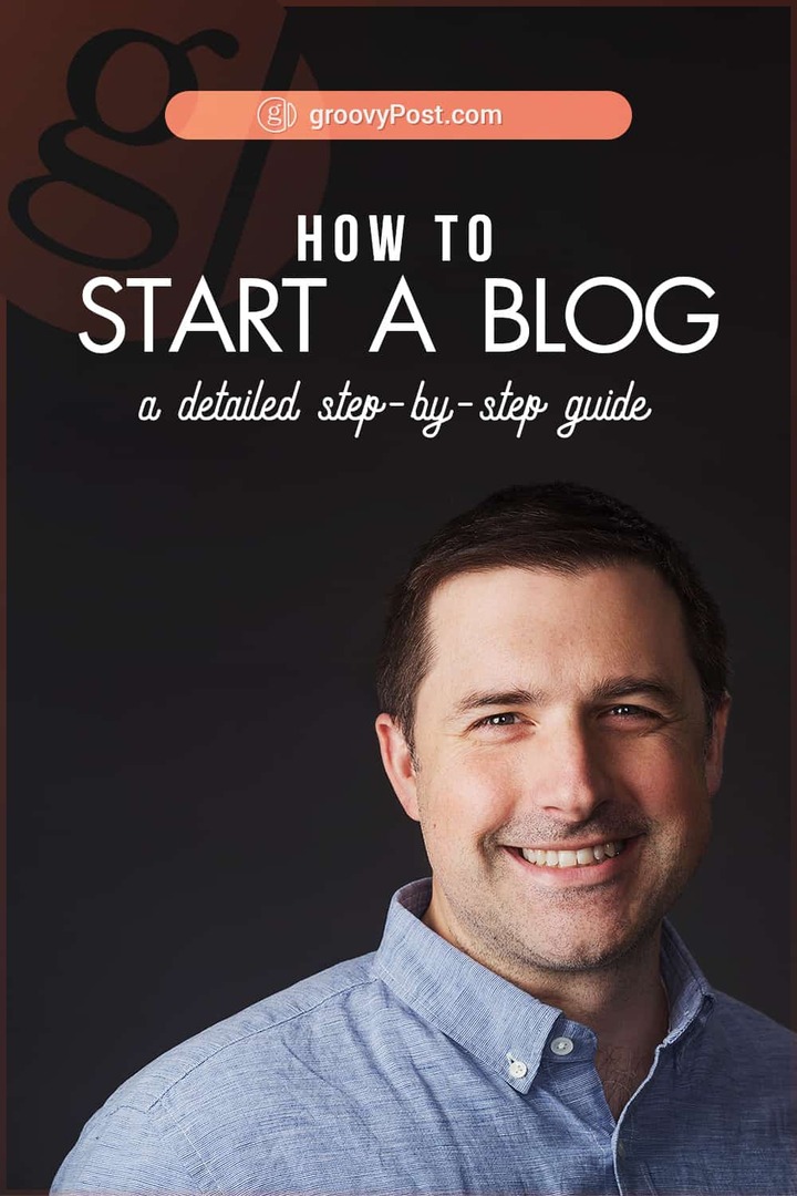 Tow om een ​​blog te starten
