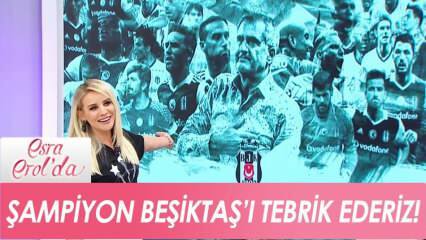 Live show van de grote Beşiktaş-supporter Esra Erol!