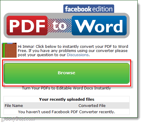 PDF naar Facebook bladeren