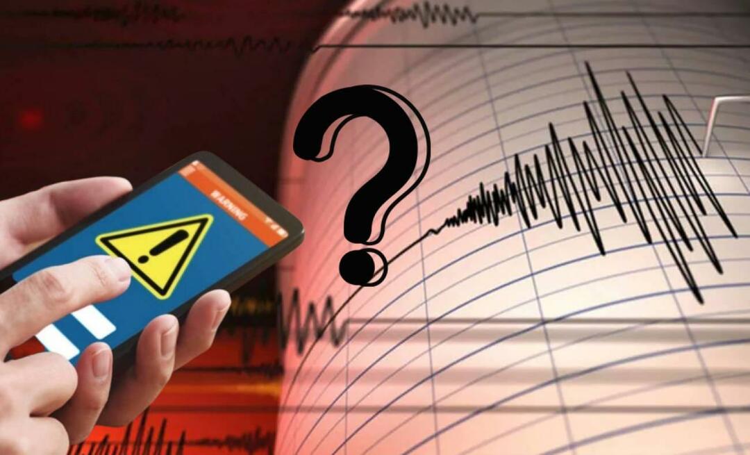 Hoe het aardbevingswaarschuwingssysteem inschakelen? Hoe IOS-aardbevingswaarschuwing inschakelen? Android-alarm voor aardbevingen