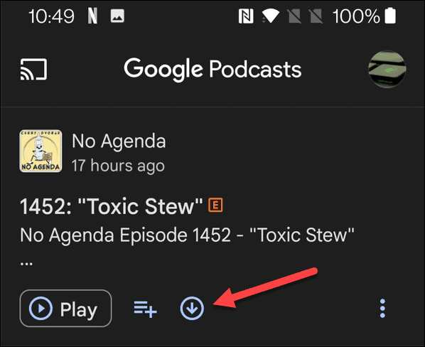 Google Podcasts downloaden