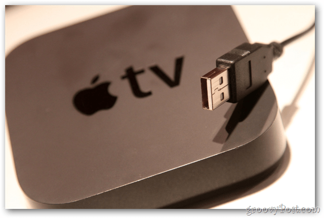 Apple TV bijwerken via iTunes op een pc of Mac