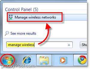 beheer draadloze netwerken in windows 7