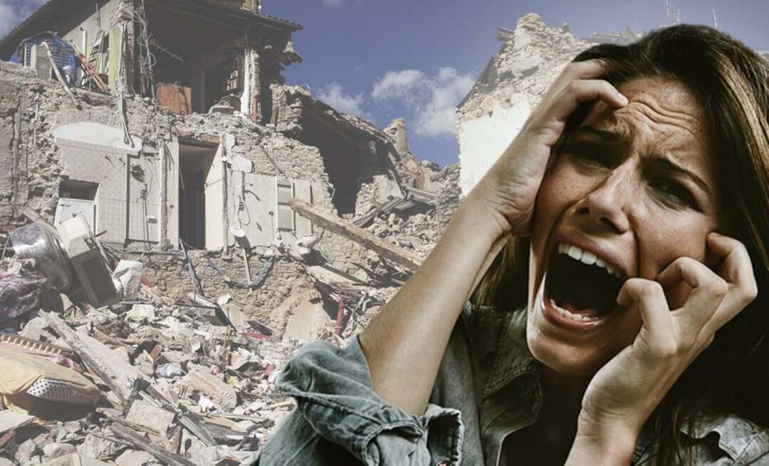 Ben je bang voor een aardbeving? Mag een moslim bang zijn?