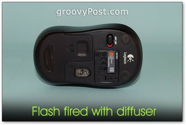 muis onderaan foto ebay lijst lijst foto studio opname flitser afgevuurd met diffuser diffuus zacht licht