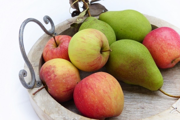 verliezen appels en peren gewicht?