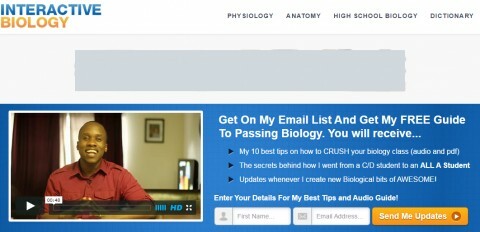 Leslie's eerste blog, Interactive Biology, presenteerde individuele biologieconcepten in korte video's.