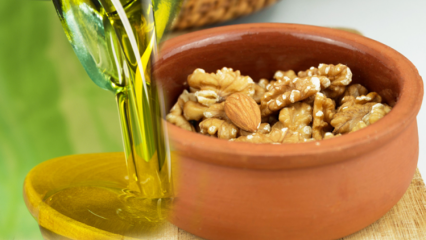 Voordelen van een mengsel van olijfolie, walnoot en amandel