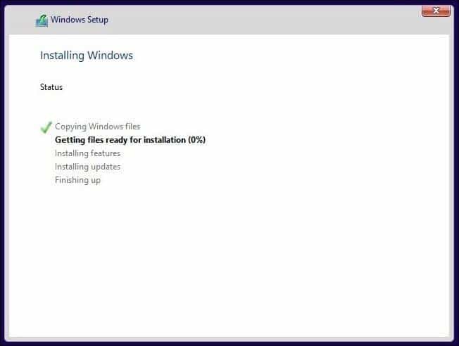 Windows-installatie 8