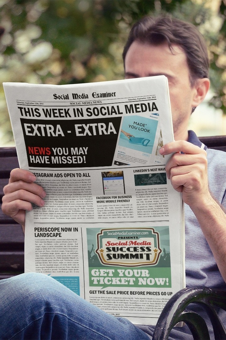 social media examinator wekelijks nieuws 12 september 2015