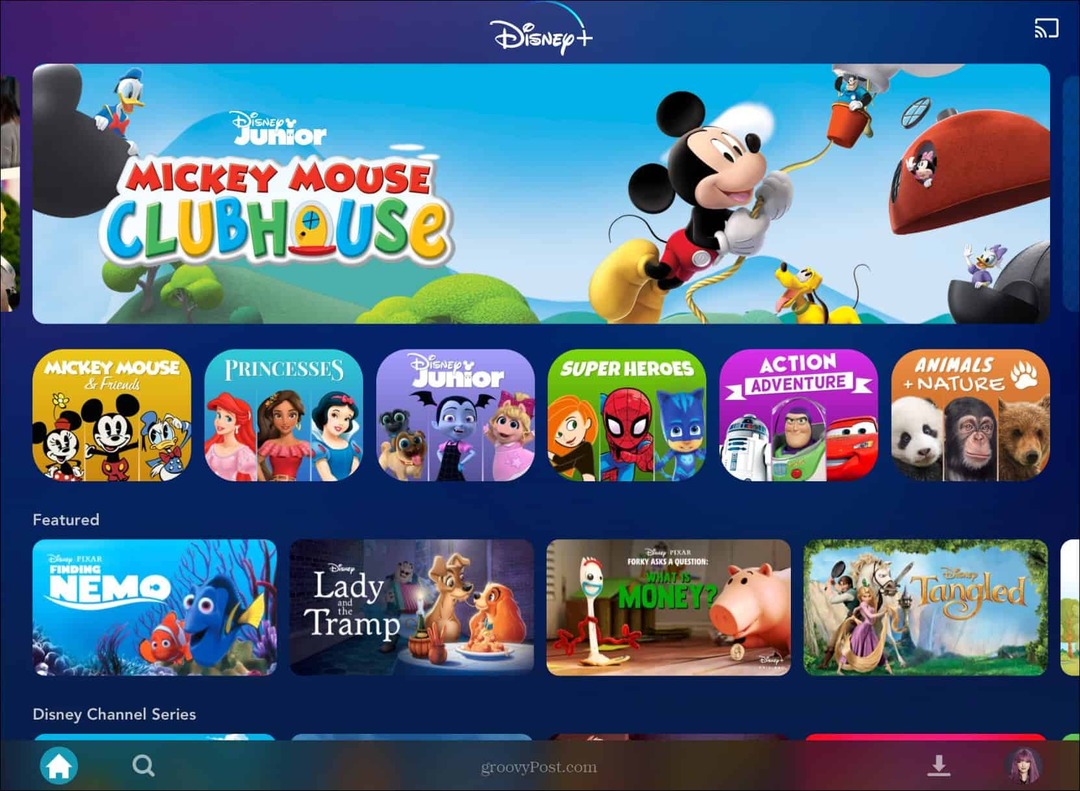 Ouderlijk toezicht gebruiken op Disney Plus om een ​​kinderprofiel te maken