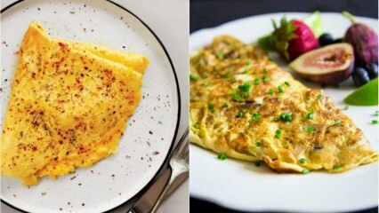 Hoe wordt een omelet gemaakt? Wat zijn de trucs om een ​​omelet te maken? Hoeveel calorieën zijn omeletten?