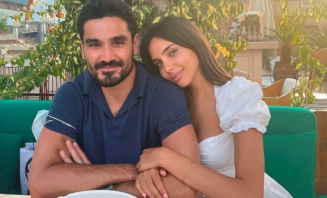 Nieuwe pose van Ilkay Gundogan en zijn vrouw Sara Arfaoui! Aftellen om je baby's te ontmoeten...