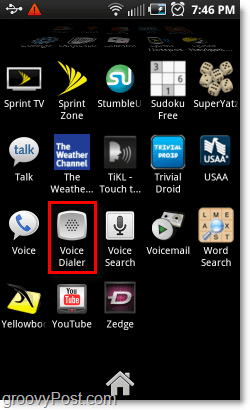 Open Voice Dialer op Android-telefoons