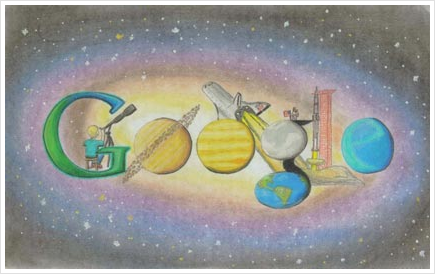 Mijn Galaxy Google Doodle