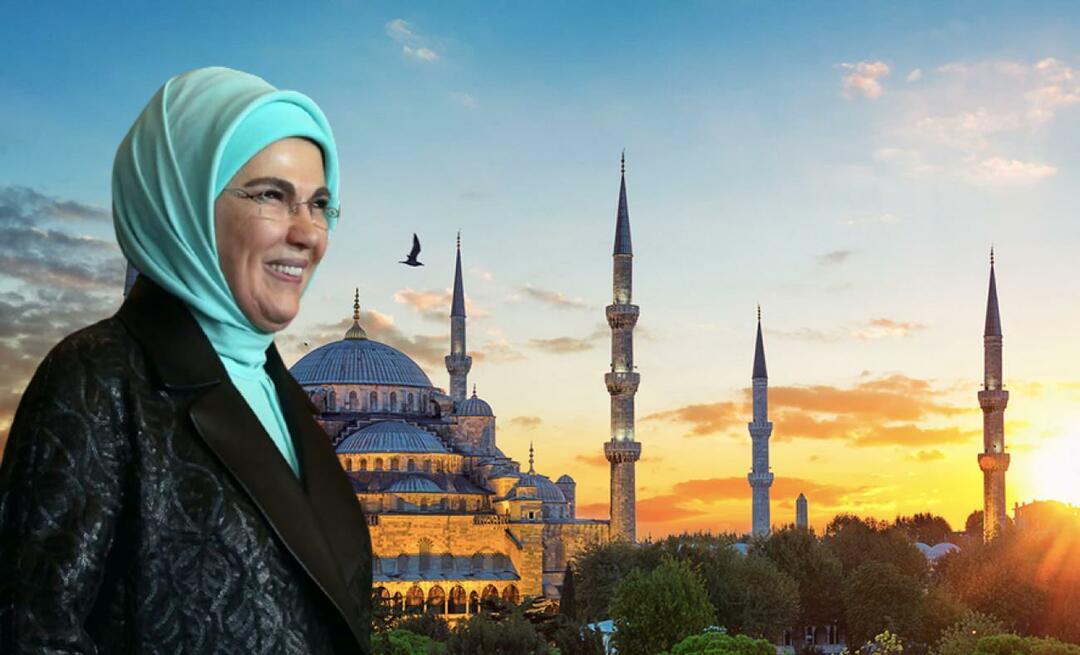 Sharing Ramadan van Emine Erdoğan: Ik wens dat Ramadan welzijn brengt in ons land