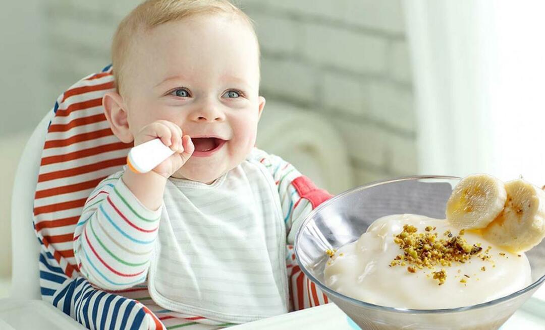 Wanneer moet pudding aan baby's worden gegeven? Custardrecepten die baby's kunnen consumeren