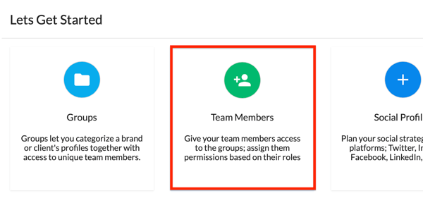 Ga aan de slag door teamleden toe te voegen aan uw Statusbrew-account.