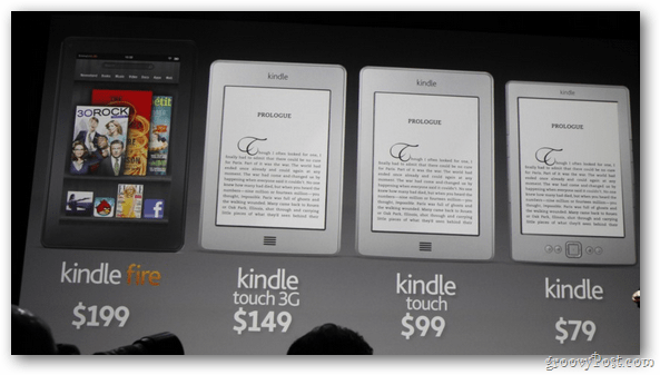Amazon: kondigt drie nieuwe Kindle-lezers aan met de nieuwe $ 199 Kindle Fire Colour Tablet BREAKING