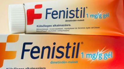 Wat is Fenistil-gel? Wat doet Fenistil Gel? Hoe wordt Fenistil Gel op het gezicht aangebracht?